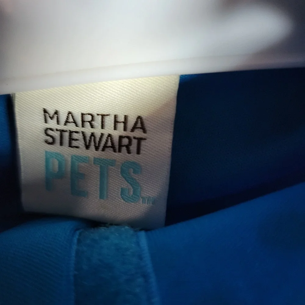 Martha Stewart Pets Dog Costume Blue Polka Dot‎ Dinosaur Large